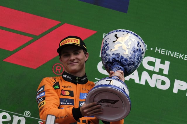 Oscar Piastri ganó su séptima carrera en la temporada 2025 de la Fórmula 1 y se escapó en la cima de la tabla de posiciones de piloto