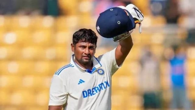 Sarfaraz Khan has been ruled out of Duleep Trophy