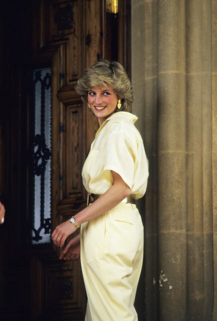 Diana, Princess of Wales, on Aug. 10, 1987 in Majorca, Spain.