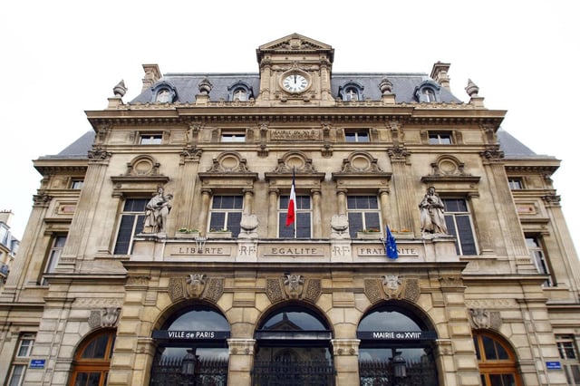 Mairie du 18e arrondissement.