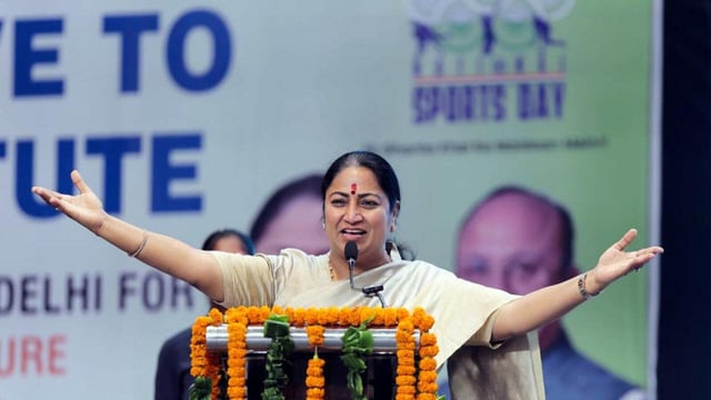 Delhi chief minister Rekha Gupta. (@gupta_rekha X)