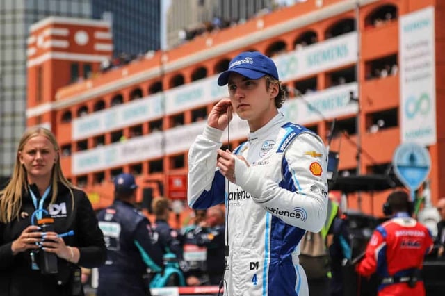 NTT IndyCar Series driver David Malukas.