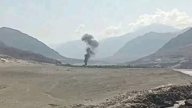 Among the killed were two pilots and three technicians, the police said.