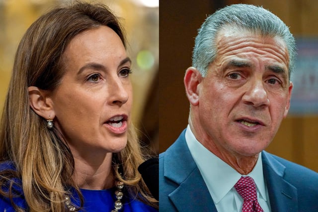 Mikie Sherrill; Jack Ciattarelli.