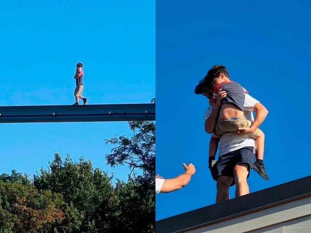 Niño desaparece en parque de diversiones; es hallado caminando solo sobre la vía del monorraíl