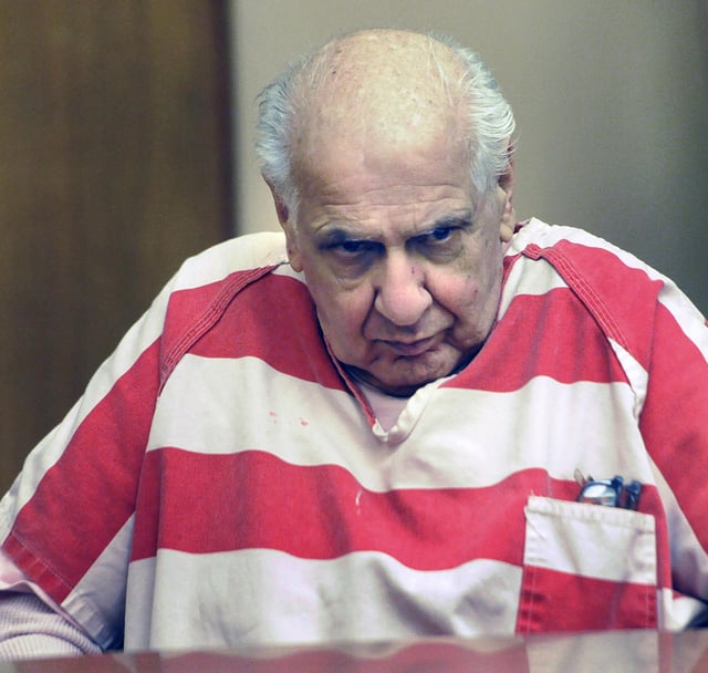 FILE - In this April 13, 2011 file photo, Joseph Naso is shown during his arraignment on murder charges in Marin County Superior Court in San Rafael, Calif. Prosecutors say he also extended a string of bizarre killings of women with alliterative names, with the bodies of two Yuba County women dumped in rural areas in 1993 and 1994. Naso is now trying to represent himself as he faces four counts of murder with special circumstances. (AP Photo/Marin Independent Journal, Alan Dep, file) MAGS OUT; NO SALES; TV OUT; MANDATORY CREDIT