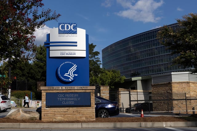 The exterior of the Center for Disease Control and Prevention (CDC) main campus in Atlanta, Georgia, U.S., August 27, 2025. REUTERS/Alyssa Pointer/File Photo