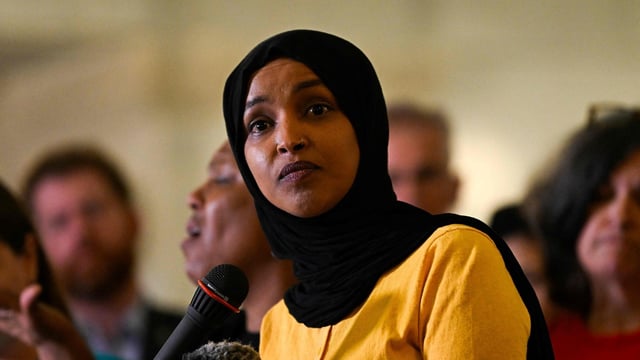What is Ilhan Omar's net worth? Congresswoman's wealth soars months after she dismissed claims she was a millionaire (Photo by Stephen Maturen / GETTY IMAGES NORTH AMERICA / Getty Images via AFP)