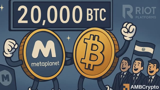 Metaplanet's 20K BTC holdings vs. sliding stocks: Where is sentiment headed?