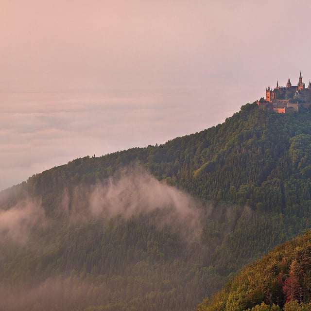 Urlaub in Deutschland - Burg Hohenzollern in Bisingen