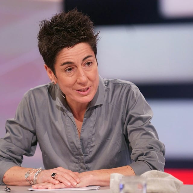 Dunja Hayali diskutierte mit dem AfD-Politiker René Springer über Zahlen zum Bürgergeld.