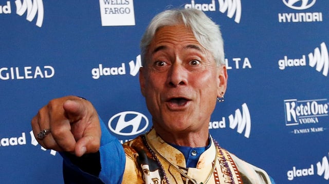 Olympic diver Greg Louganis arrives for the GLAAD Media Awards in Los Angeles, California March 28, 2019. REUTERS/Mario Anzuoni