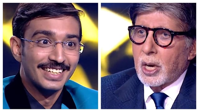 Indore contestant Aditya Joshi charms Amitabh Bachchan on KBC 17 with astrology skills, predicting a bright future for the actor.
