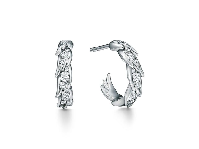  Bird on a Rock by Tiffany Wings earrings.