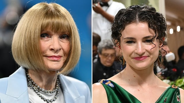 Anna Wintour and Chloe Malle. (Getty Images)