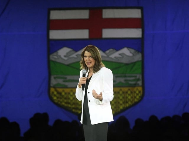 There’s a fine line for the premier between standing up for Alberta and giving outright backing for a push to leave Canada.