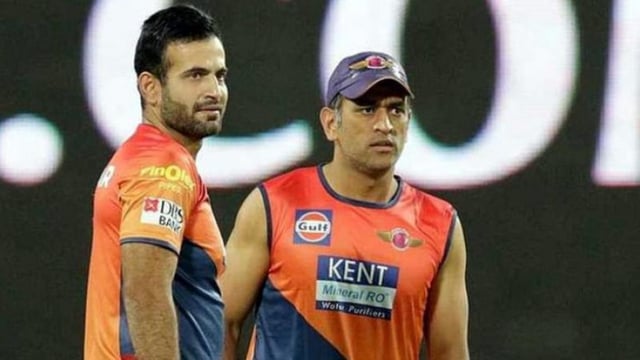 Irfan pathan MS Dhoni BCCI