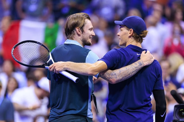 "Es como un jugador generado por inteligencia artificial“, fue la descripción de Alexander Bublik sobre Jannik Sinner, que lo venció fácilmente en el US Open