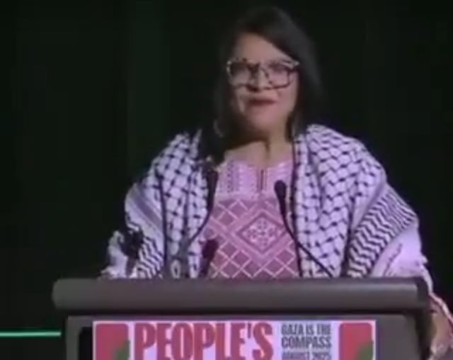 Tlaib Accuses U.S. of “Genocide” While Ignoring Hamas Atrocities