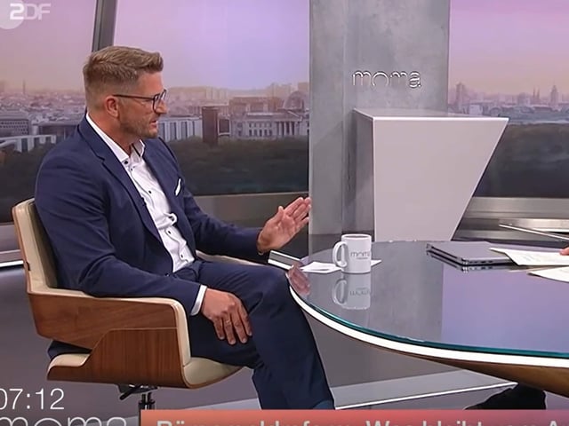Hayali und AfD-Mann Springer streiten sich übers Bürgergeld - ZDF-Morgenmagazin