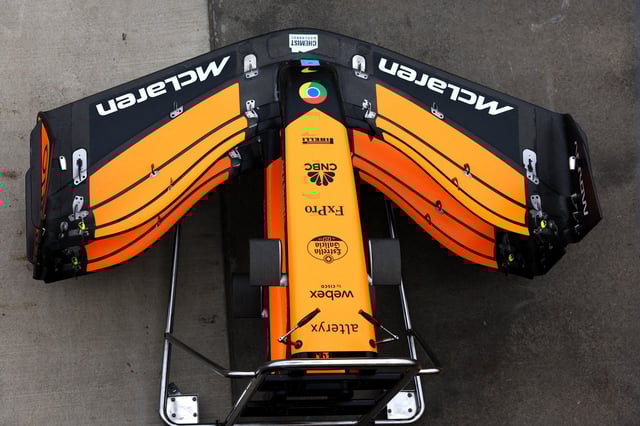 Formula One F1 - Australian Grand Prix - Melbourne Grand Prix Circuit, Melbourne, Australia - March 23, 2024 General view of McLaren garage before practice REUTERS/Mark Peterson/ File Photo
