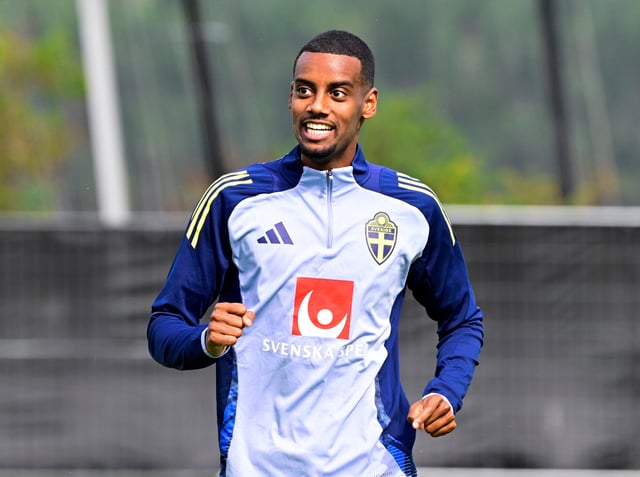 Alexander Isak, el jugador más caro de la Premier (AP)