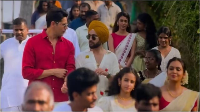 Sidharth Malhotra and Janhivi Kapoor feature in Param Sundari | Image: X