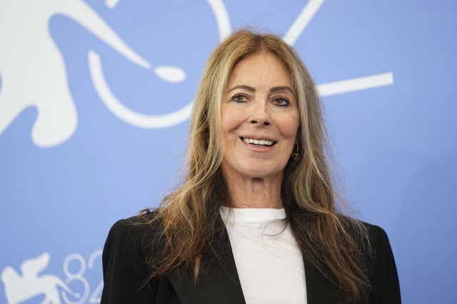 Kathryn Bigelow en el Festival de Venecia.