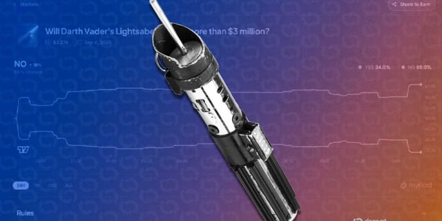 Film money Prediction markets Breaking Push collectibles Star Wars trading Myriad