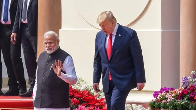 Prime Minister Narendra Modi with US President Donald Trump (File Image/ Credit: PTI)
