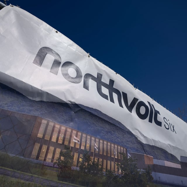 Signage is seen at the entrance to the Northvolt plant, dubbed Northvolt Six, in Saint-Basile-le-Grande, Que., on Thursday, March 27, 2025. Northvolt AB has filed for bankruptcy protection in the United States, but said the move will not jeopardize the manufacturer's planned electric vehicle battery plant in Quebec — though hundreds of millions of taxpayer dollars invested in the parent company could be lost. THE CANADIAN PRESS/Christinne Muschi