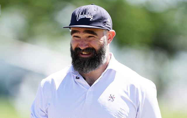 Jason Kelce on May 07, 2025 in Flourtown, PA.
