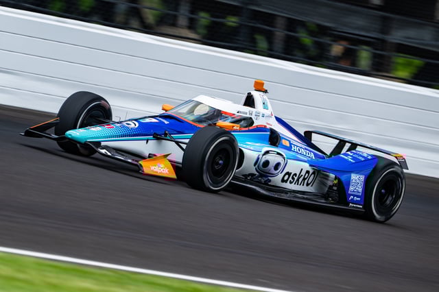 Rinus VeeKay drove for Dale Coyne Racing in 2025. Image: Karl Zemlin
