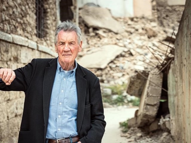 Michael Palin, de los Monty Python, estuvo detenido por la milicia chavista. Foto de prensa