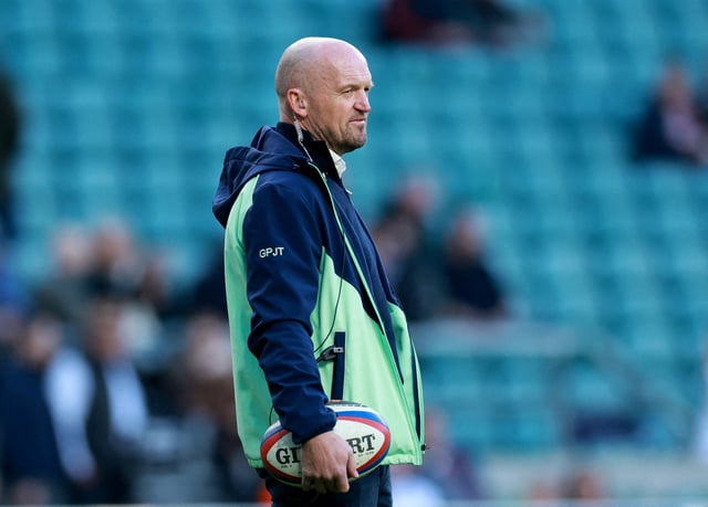 Rugby Union - Six Nations Championship - England v Scotland - Allianz Stadium, Twickenham, Britain - February 22, 2025 Scotland head coach Gregor Townsend during the warm up before the match REUTERS/Andrew Boyers/File Photo