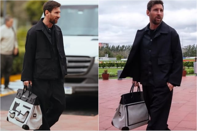 Lionel Messi y su look que llamó la atención de los fanáticos