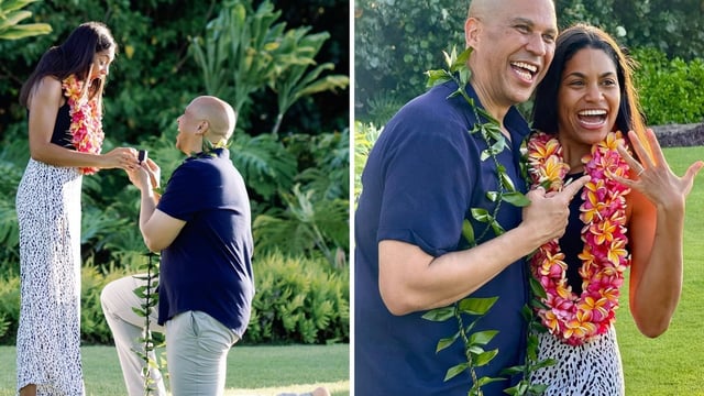 Cory Booker shared about his engagement with Alexis Lewis in a beautiful post on Instagram. 