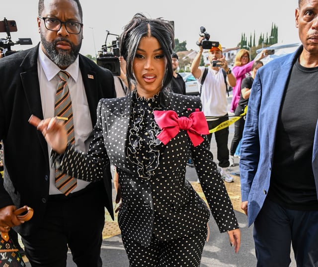 ALHAMBRA, CA – SEPTEMBER 02: Cardi B is seen on September 02, 2025 in Alhambra, California.  (Photo by DUTCH/Bauer-Griffin/GC Images)