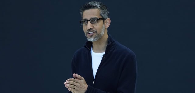 Sundar Pichai, CEO des Google-Mutterkonzerns Alphabet