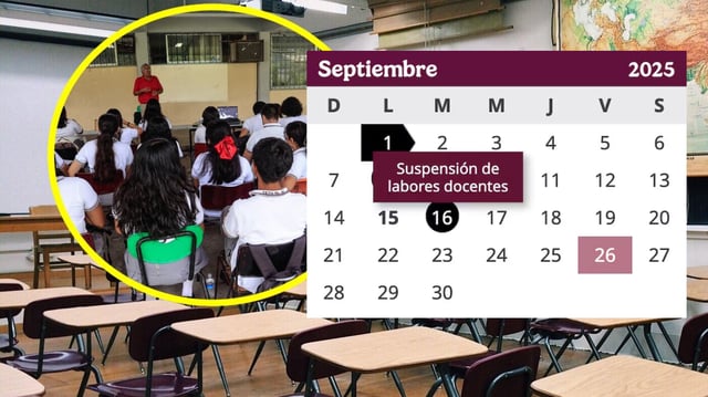 Conoce los puentes que habrá en septiembre este 2025, de acuerdo con el calendario de la SEP.
