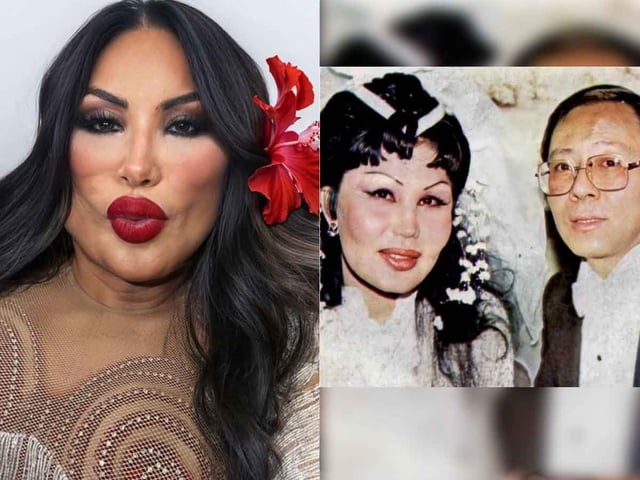 Lyn May / Lyn May y su esposo