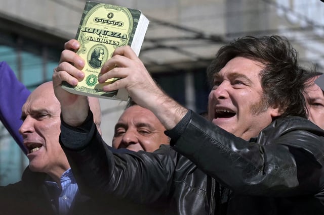 El presidente Javier Milei