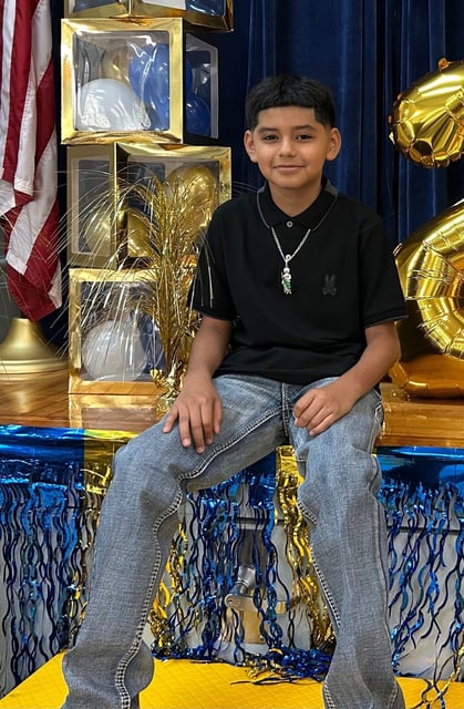 Photo shows 11-year-old Julian Guzman who was fatally shot while playing a doorbell ditch prank, according to Houston Police.