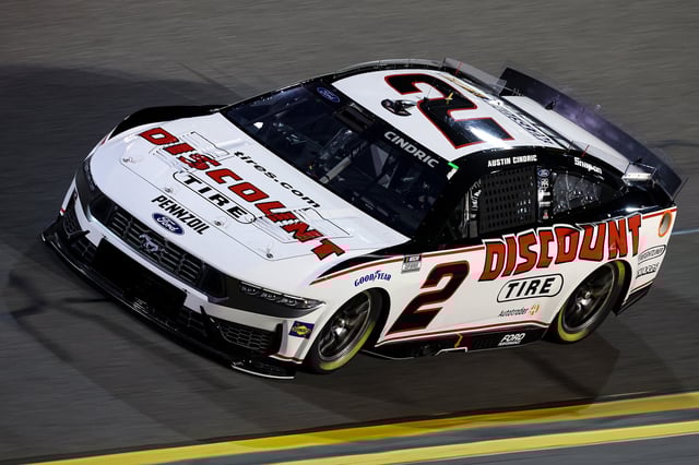 Austin Cindric in the #2 Team Penske Ford Mustang at Daytona. Image: Getty Images