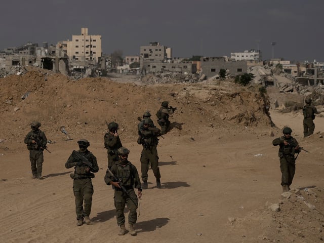 Israelische Soldaten im Gazastreifen