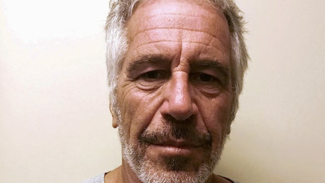 Jeffrey Epstein appears in a photograph taken for the New York State Division of Criminal Justice Services' sex offender registry March 28, 2017.