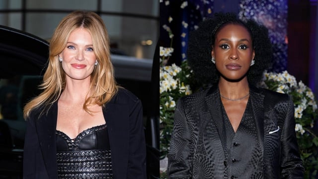 Meghann Fahy and Issa Rae