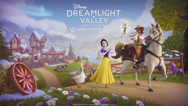 Disney Dreamlight Valley Wishblossom Ranch DLC