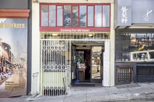 An exterior view of Sam Wo Restaurant on Clay Street in San Francisco on Tuesday, Sept. 2, 2025. The 116-year-old landmark is set to return under new ownership this Friday, Sept. 5.