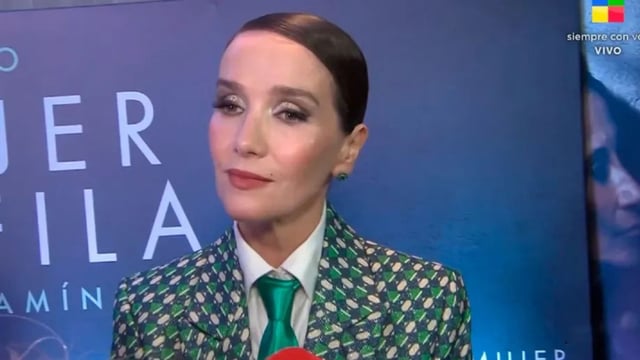 Natalia Oreiro a favor del cine nacional (Foto: captura de pantalla) 